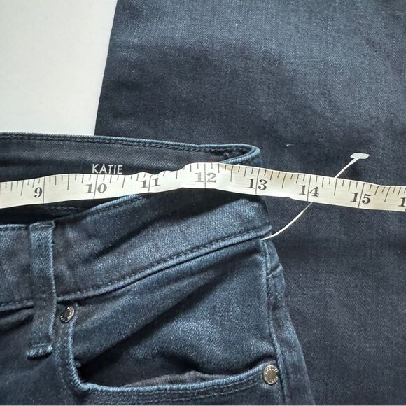 Fidelity Katie High Rise Classic Flare Empress Blue Jeans Size 26 NWT - Picture 9 of 11